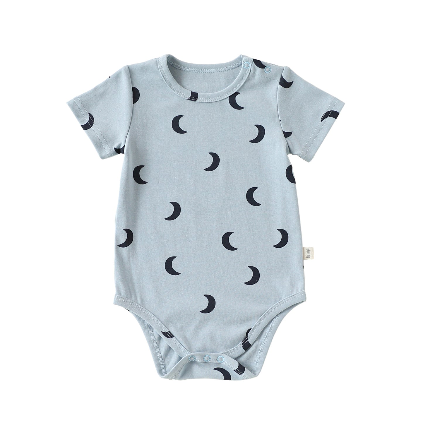 Summer Arrival Baby Boys and Girls Sleeveless Rompers, Short Sleeves Bodysuit or T-shirt, MyKids-USA®, Baby & Children's One-Pieces, MyKids-USA - Size/Age - 66 (3-6M) - Color - Light Blue -  -  - TR2605011609-B.