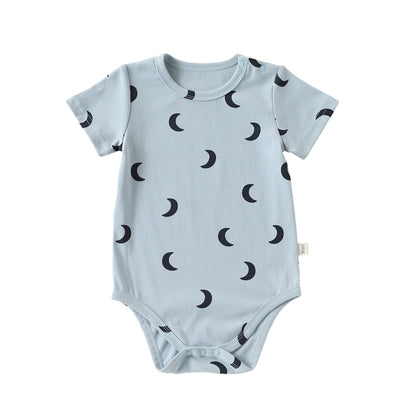 Summer Arrival Baby Boys and Girls Sleeveless Rompers, Short Sleeves Bodysuit or T-shirt, MyKids-USA®, Baby & Children's One-Pieces, MyKids-USA - Size/Age - 66 (3-6M) - Color - Light Blue -  -  - TR2605011609-B.