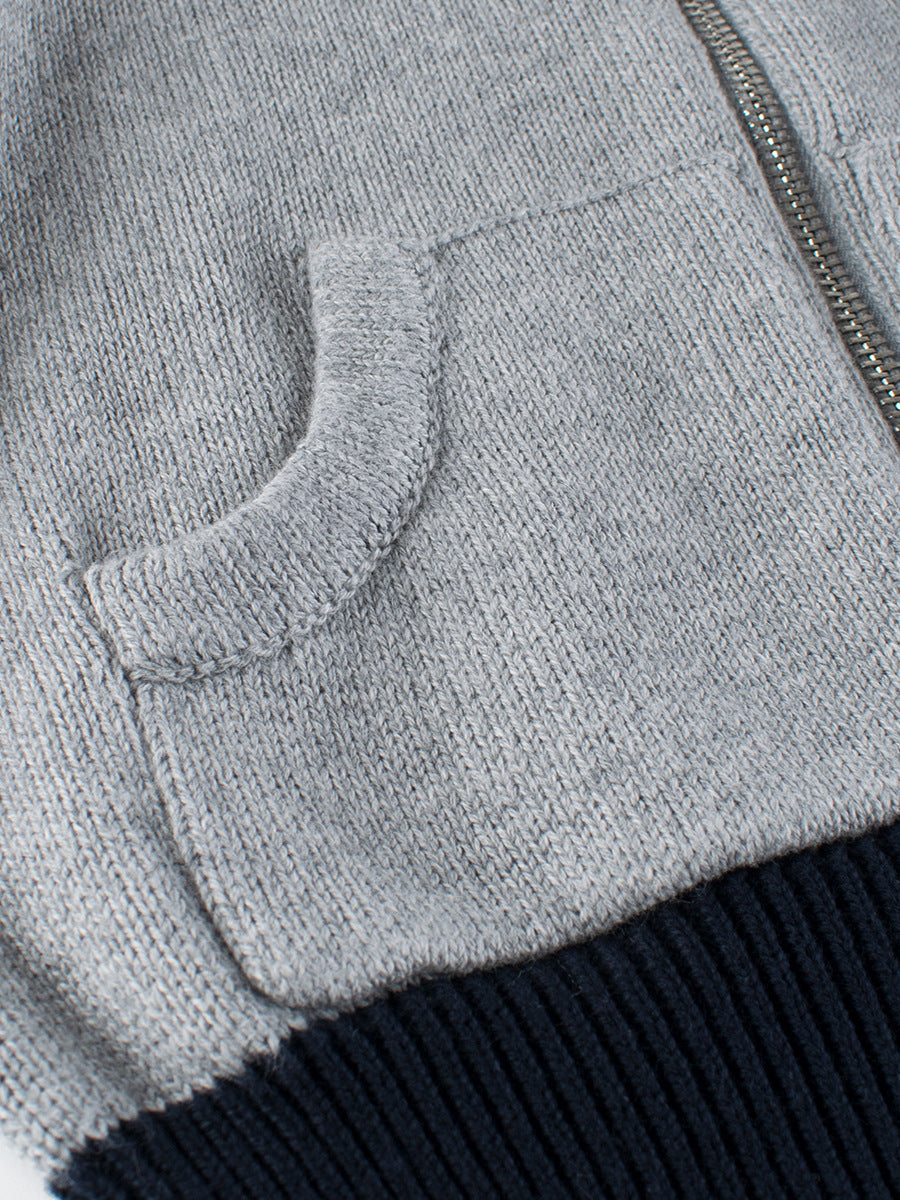 Spring European and American Style Boys’ Outerwear: Striped Long Sleeves Single Breasted Knitted Coat for Children, MyKids-USA®, Baby Activity Tops, MyKids-USA -  -  -  -  -  -  - 