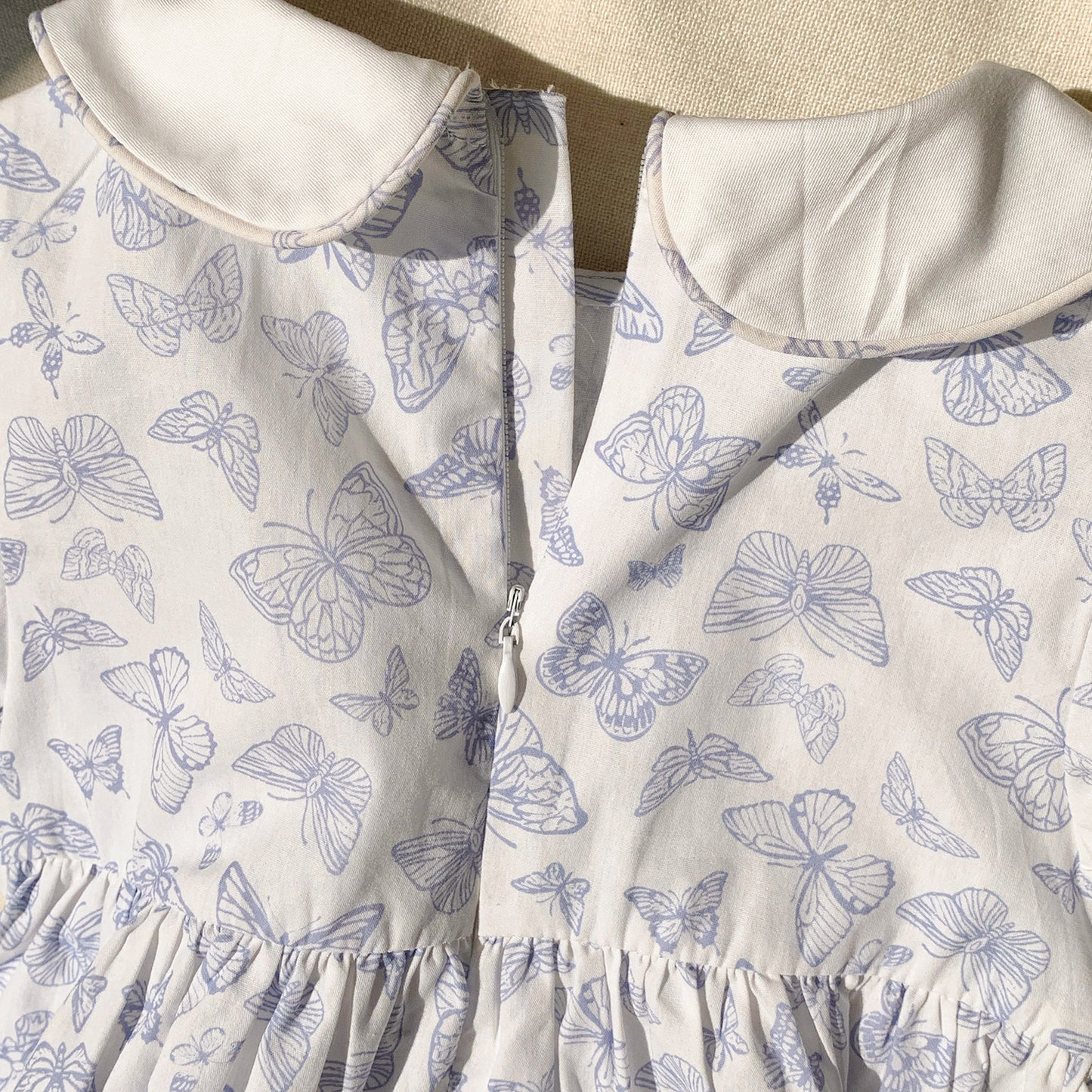 Summer Baby Kids Girls Short Sleeves Butterfly Pattern Printed Dress, MyKids-USA®, Baby & Toddler Dresses, MyKids-USA -  -  -  -  -  -  - 