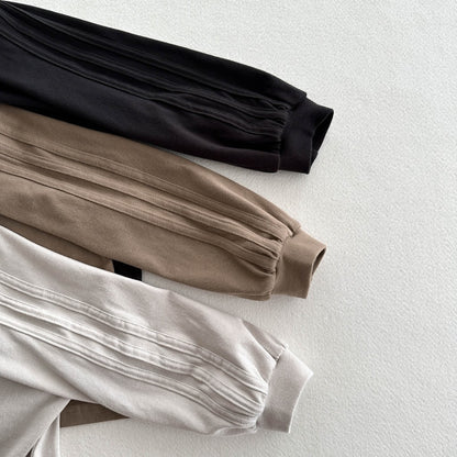 Autumn Arrival Kids Unisex Casual Solid Color Long Sleeves Pullover, MyKids-USA®, Sweaters, MyKids-USA -  -  -  -  -  -  - 