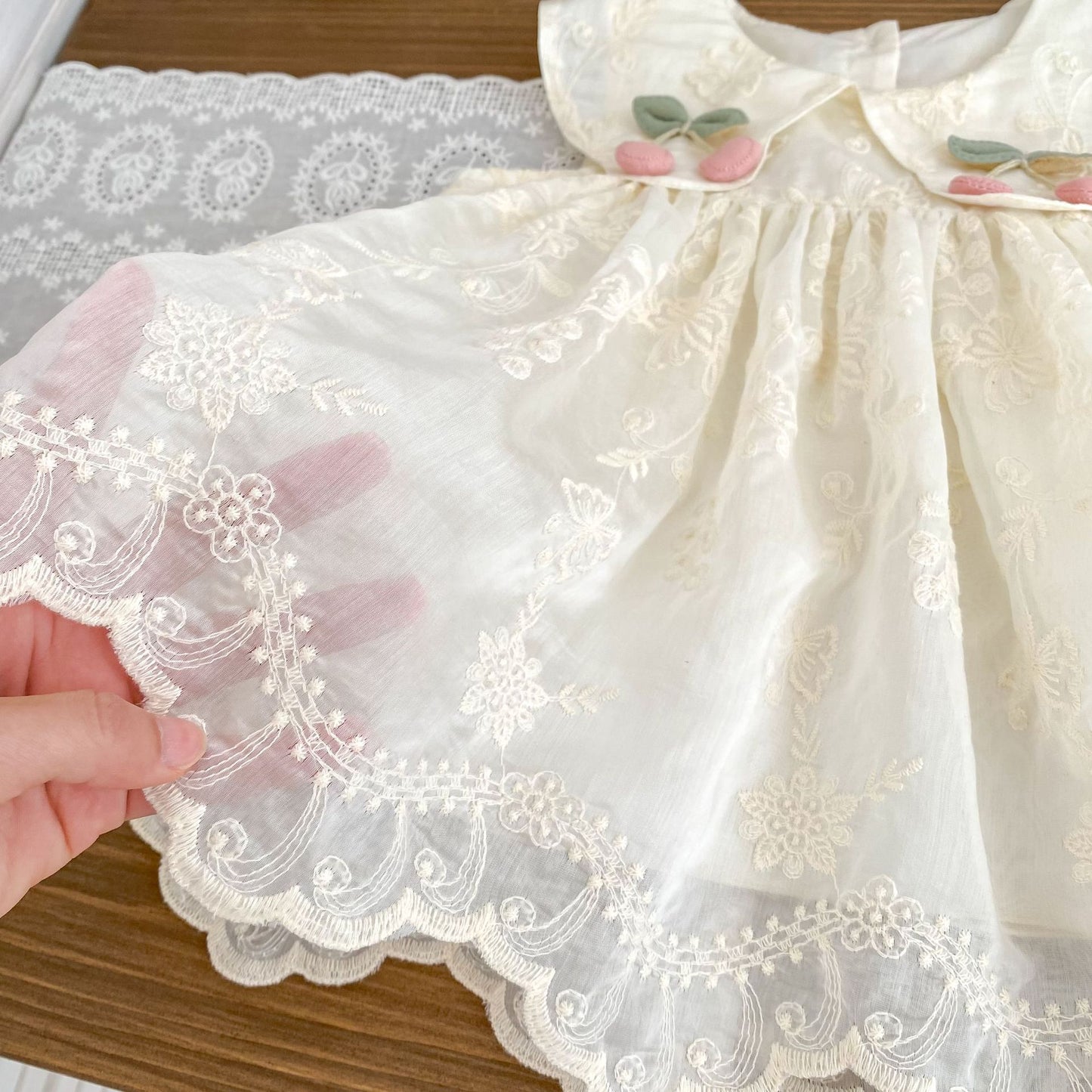 Summer Arrival Sleeveless Flowers Embroidered Pattern Dress for Stylish Girls, MyKids-USA®, Baby & Toddler Dresses, MyKids-USA -  -  -  -  -  -  - 