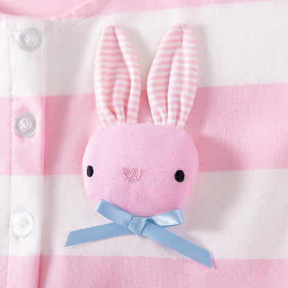 Autumn and Spring Arrival Animals Cartoon Pattern Long Sleeves Striped Dress for Stylish Girls, MyKids-USA®, Baby & Toddler Dresses, MyKids-USA -  -  -  -  -  -  - 