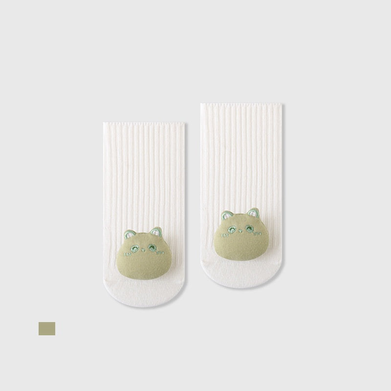 Autumn and Winter Baby Unisex Breathable Simple Animals Pattern Cute Socks, MyKids-USA®, Baby & Toddler Socks & Tights, MyKids-USA - Size/Age - XS (0-6M) - Color - Green -  -  - TR2511172159-B