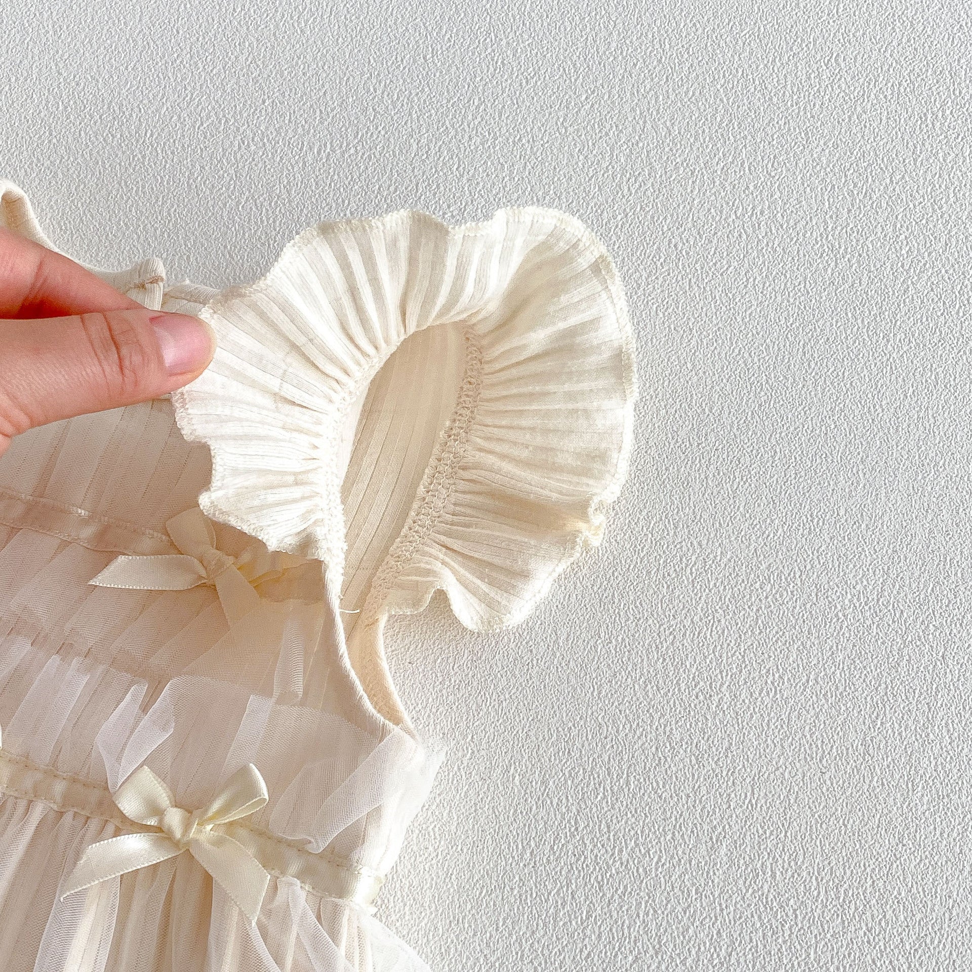 Summer Arrival Baby Girls Fly Sleeves Flowers Pattern Embroidered Lace Trim Bodysuit, MyKids-USA®, Baby & Children's One-Pieces, MyKids-USA -  -  -  -  -  -  - .