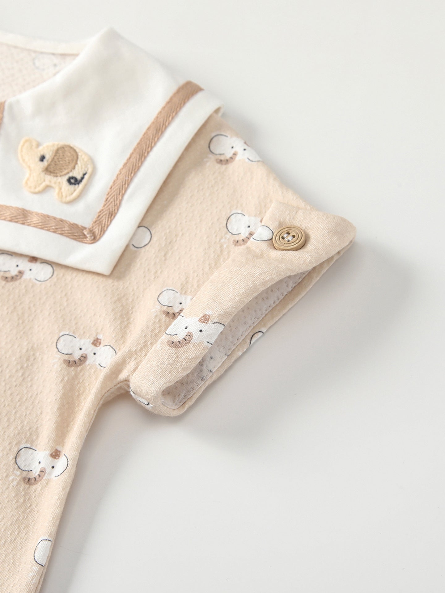Summer Arrival Baby Short Sleeves Cartoon Single Breasted Rompers Bodysuits, MyKids-USA®, Baby & Children's One-Pieces, MyKids-USA -  -  -  -  -  -  - .
