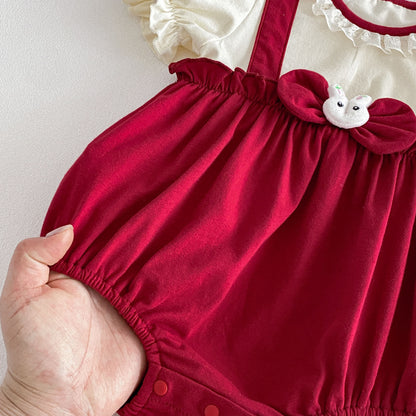 Design Summer Baby Kids Girls Short Sleeves Color Patchwork Bodysuit, MyKids-USA®, Bodysuits, MyKids-USA -  -  -  -  -  -  - .