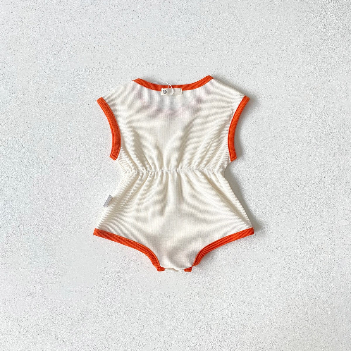 Hot Selling Summer Baby Kids Sleeveless Color Patchwork Bodysuit