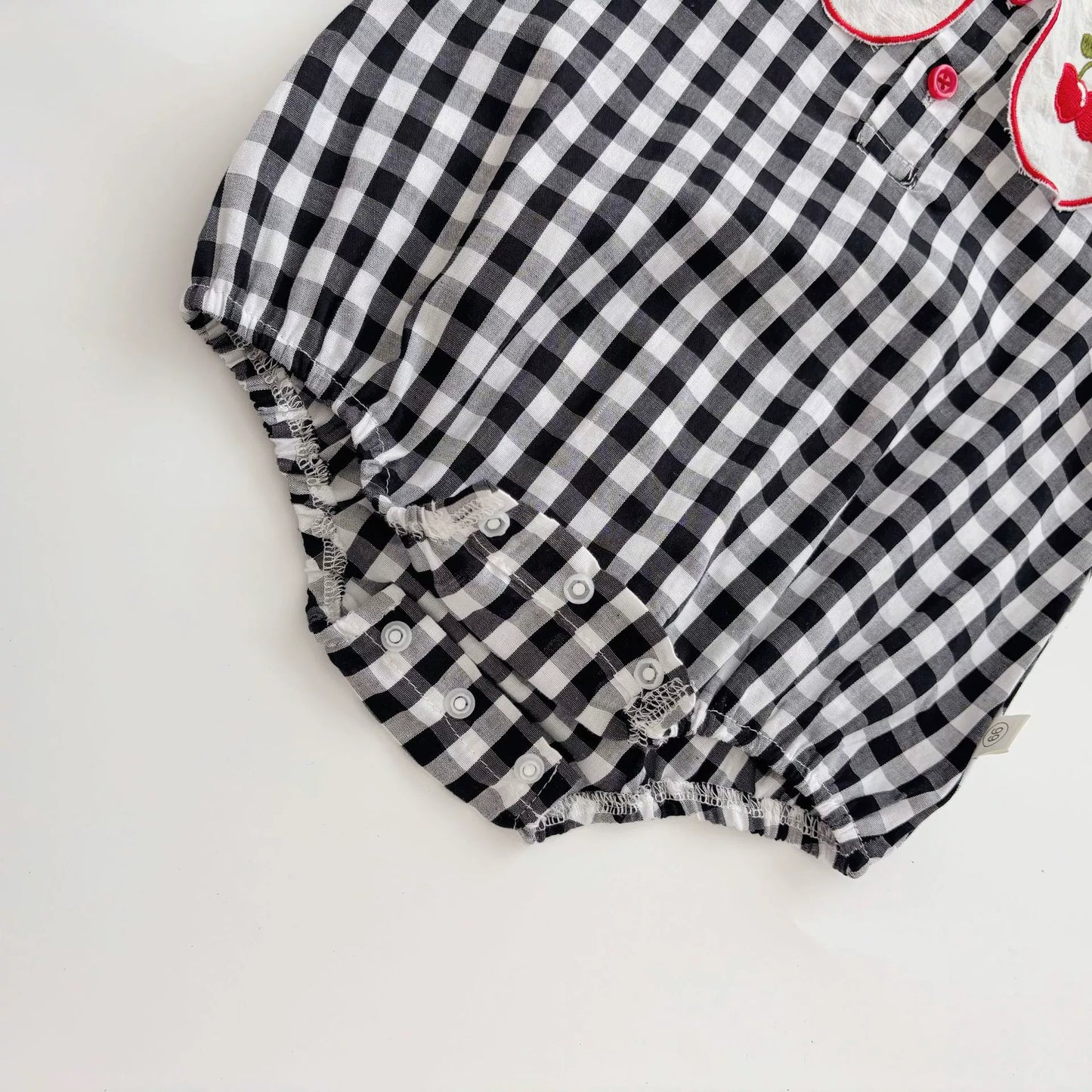 Summer Arrival Baby Girls Cute Plaid Pattern Sleeveless Onesies with Collar, MyKids-USA®, Baby One-Pieces, MyKids-USA -  -  -  -  -  -  - 