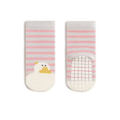 Autumn and Spring Baby Unisex Breathable Animals Cartoon Pattern Color Patchwork Socks, MyKids-USA®, Baby & Toddler Socks & Tights, MyKids-USA - Size/Age - S (0-1Y) - Color - Pink -  -  - TR2601311109-D.