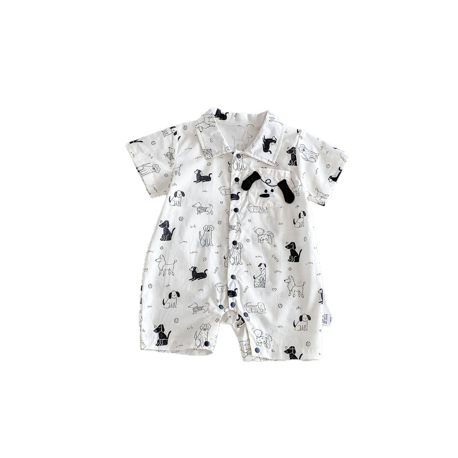 Summer Arrival Baby Boys Short Sleeves Cartoon Rompers Bodysuits, MyKids-USA®, Baby & Children's One-Pieces, MyKids-USA -  -  -  -  -  -  - .