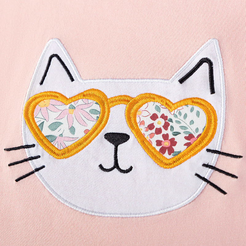 Summer Hot Selling Baby Kids Girls Short Sleeves Cartoon Pattern T-shirt and Floral Pants Clothing Set, MyKids-USA®, Baby & Toddler Outfits, MyKids-USA -  -  -  -  -  -  - .