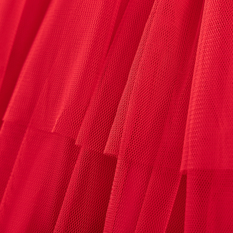 Autumn and Spring Arrival Christmas Tree Pattern Long Sleeves Tulle Decorated Dress for Stylish Girls, MyKids-USA®, Baby & Toddler Dresses, MyKids-USA -  -  -  -  -  -  - 