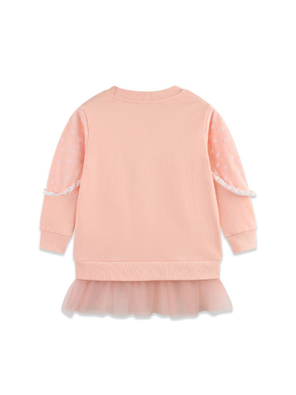 Autumn and Spring Arrival Cherry Cartoon Pattern Long Sleeves Sweatshirt for Stylish Girls