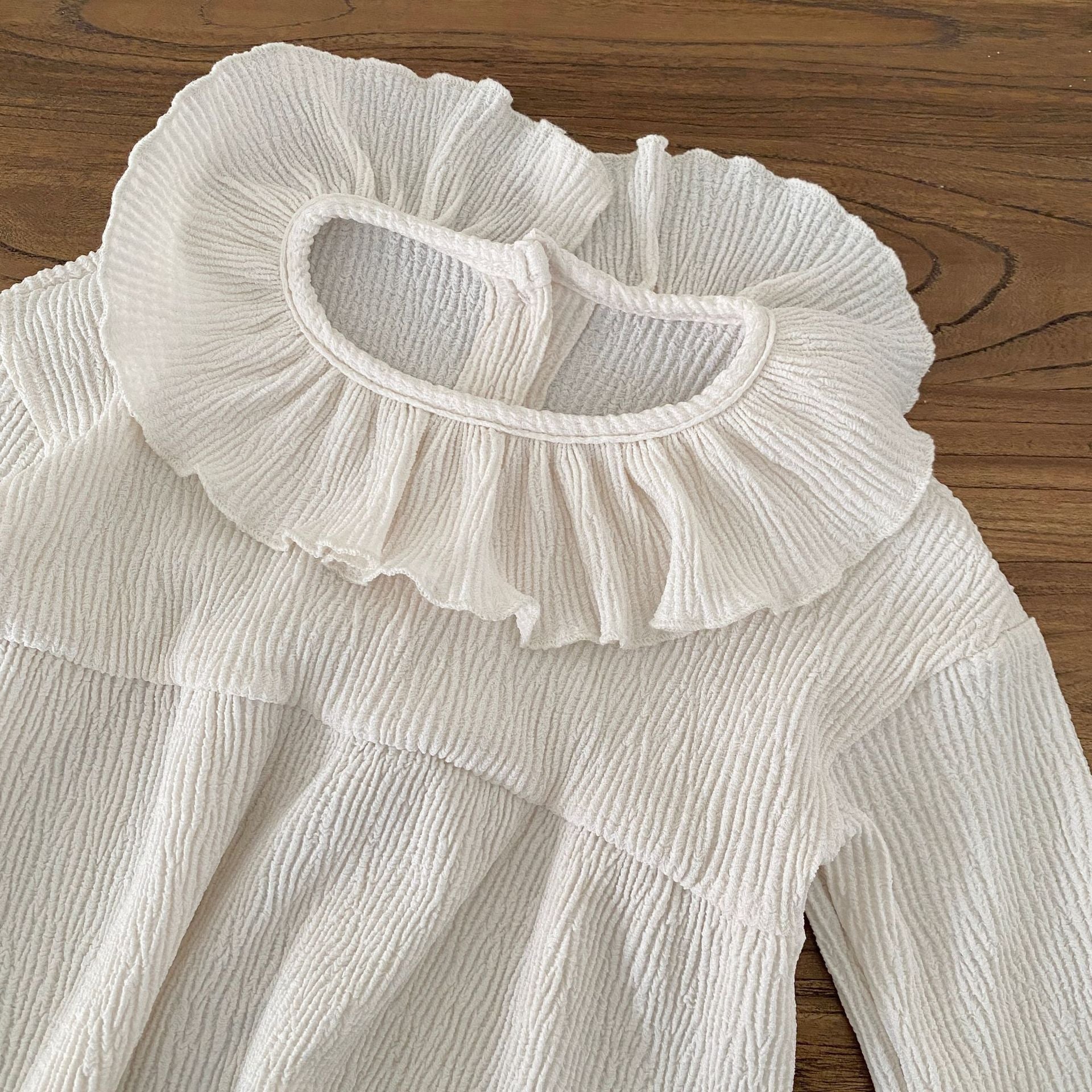 Autumn Arrival Baby Girls Long Sleeves Solid Color Rompers with Hat, MyKids-USA®, Baby One-Pieces, MyKids-USA -  -  -  -  -  -  - 