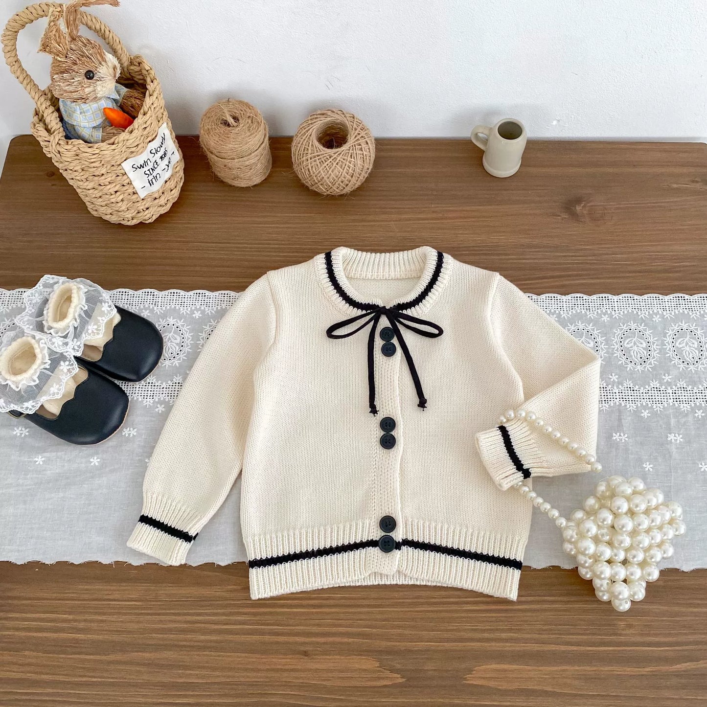 Spring and Autumn Kids Girls Color Patchwork Long Sleeves Cardigan and Pants Clothing Set, MyKids-USA®, Baby & Toddler Outfits, MyKids-USA -  -  -  -  -  -  - 