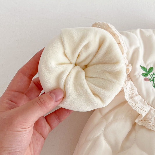 Winter Arrival Baby Girls Cute Teddy Embroidered Pattern Warm Padded Thick Onesies, MyKids-USA®, Baby One-Pieces, MyKids-USA -  -  -  -  -  -  - 