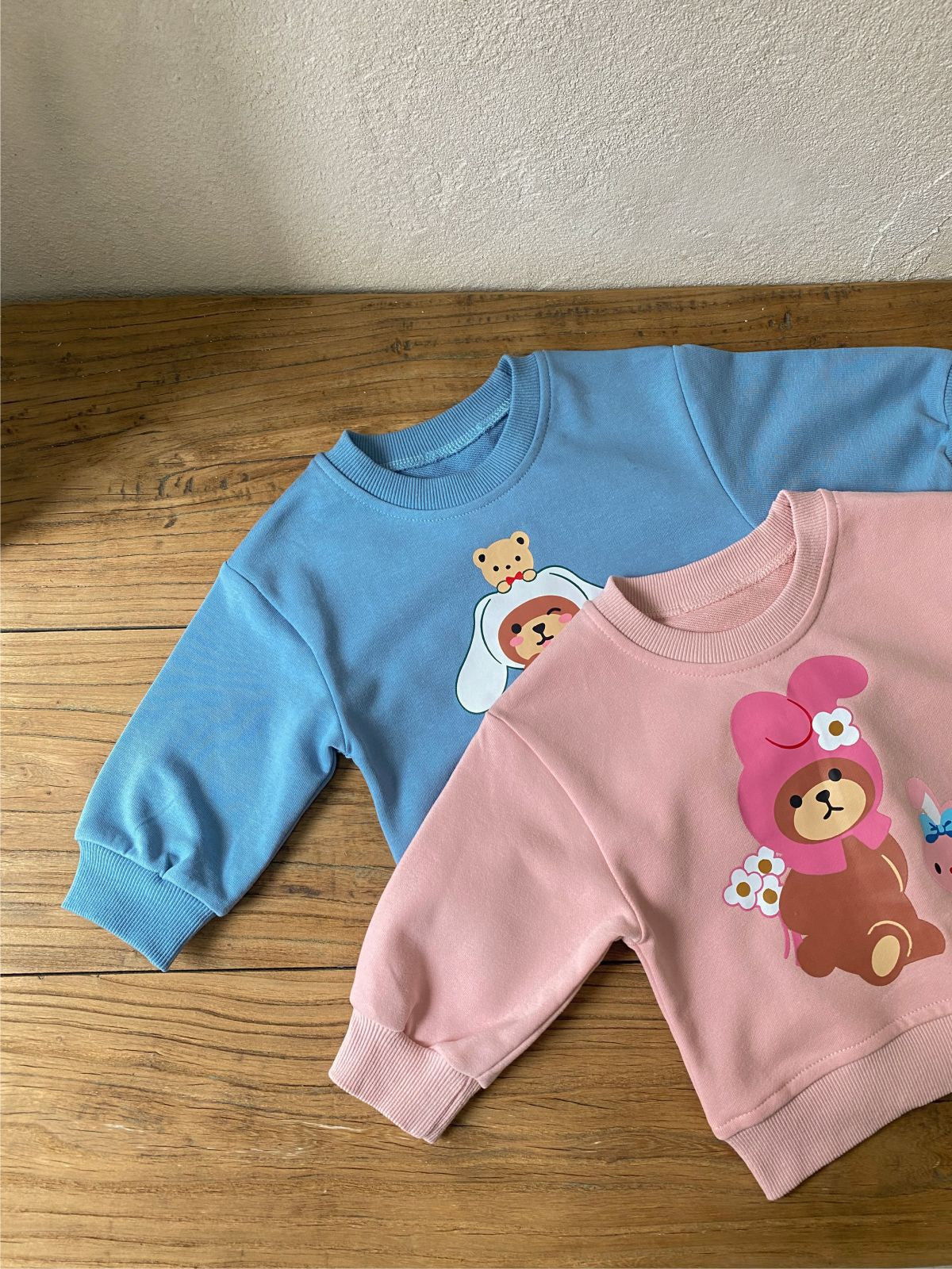 MyKids-USA® Autumn Baby Kids Unisex Long Sleeves Cartoon Pattern Sweatshirt and Pants Clothing Set