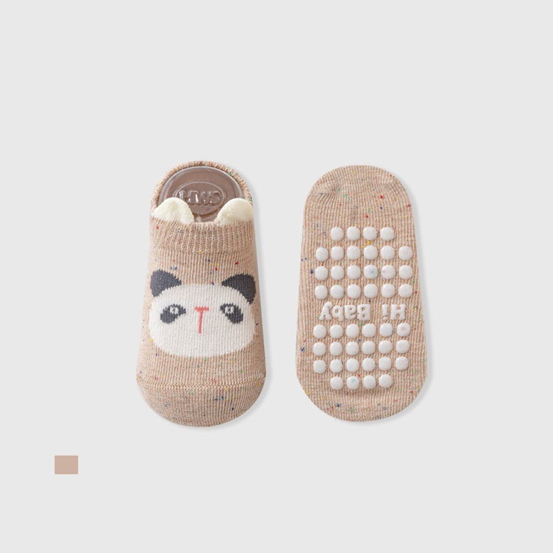 Autumn and Spring Baby Unisex Breathable Animals Cartoon Pattern Socks, MyKids-USA®, Baby & Toddler Socks & Tights, MyKids-USA - Size/Age - S (0-1Y) - Color - Khaki -  -  - TR2601181626-C.