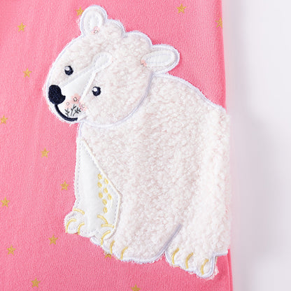 Autumn and Spring Arrival Stars and Animals Cartoon Pattern Long Sleeves Dress for Stylish Girls, MyKids-USA®, Baby & Toddler Dresses, MyKids-USA -  -  -  -  -  -  - 