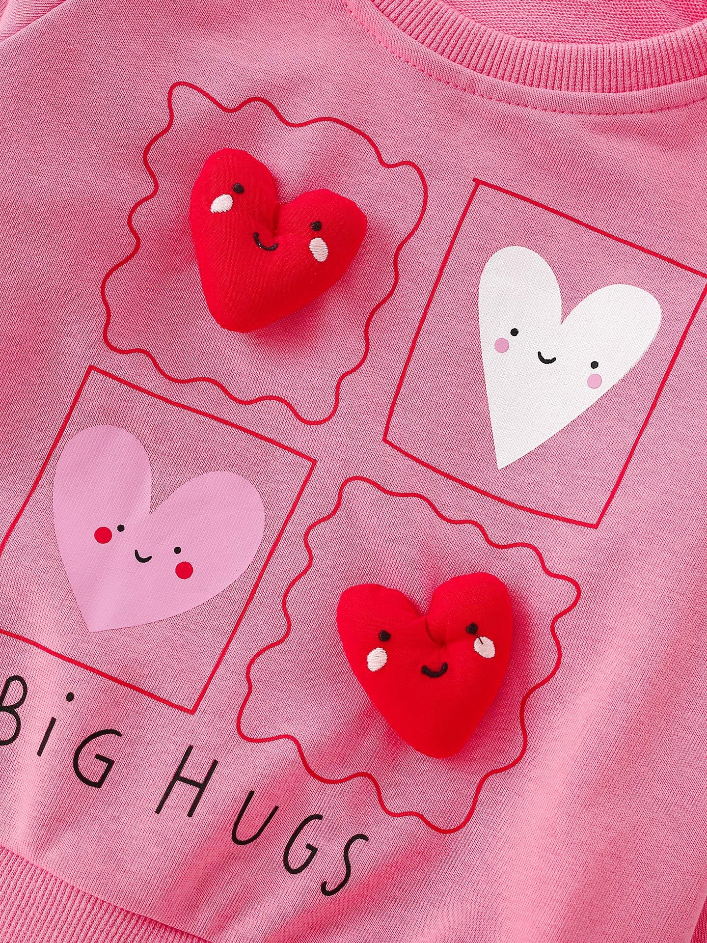 MyKids-USA® Winter and Autumn Baby Kids Girls Hearts Cartoon Pattern Long Sleeves Sweatshirt and Plaid Pants Clothing Set