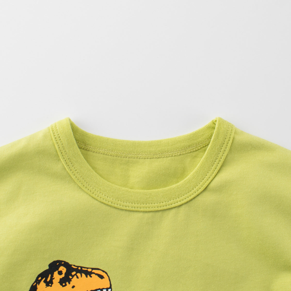 Summer Boys’ Dinosaur Cartoon Pattern T-shirt in European and American Style, MyKids-USA®, Baby & Toddler Tops, MyKids-USA -  -  -  -  -  -  - 