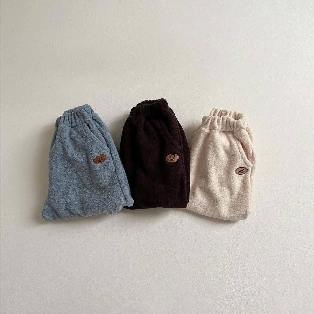 Arrival Baby Kids Boy And Girl Embroidery Pattern Winter and Autumn Casual Fleece-Lined Pants, MyKids-USA®, Trousers, MyKids-USA -  -  -  -  -  -  - .