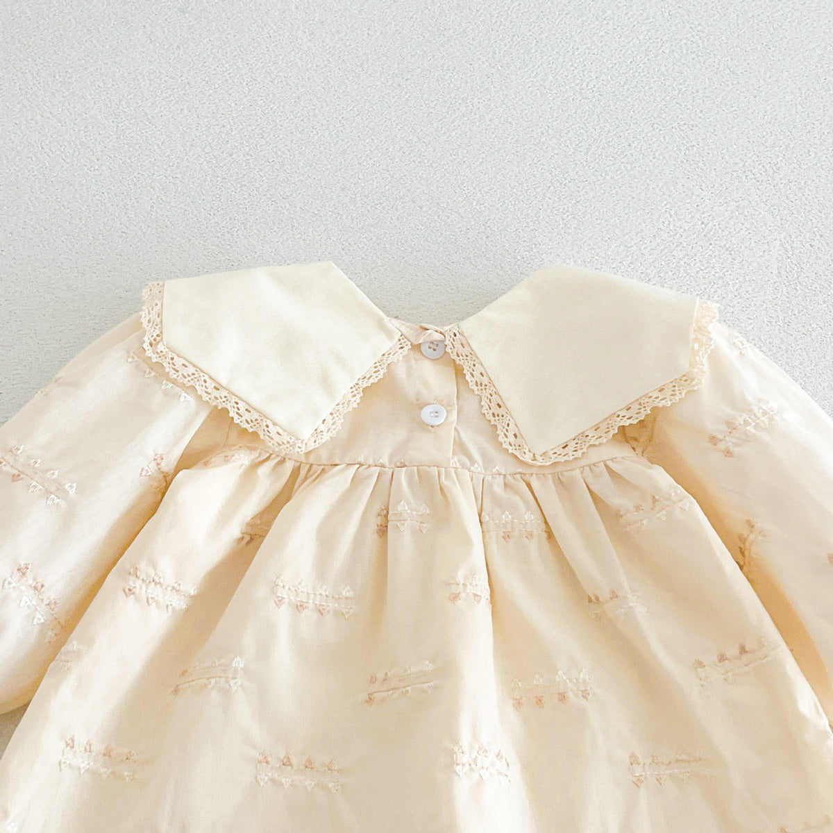 MyKids-USA® Autumn Arrival Baby Kids Girls Embroidery Pattern Long Sleeves Dress