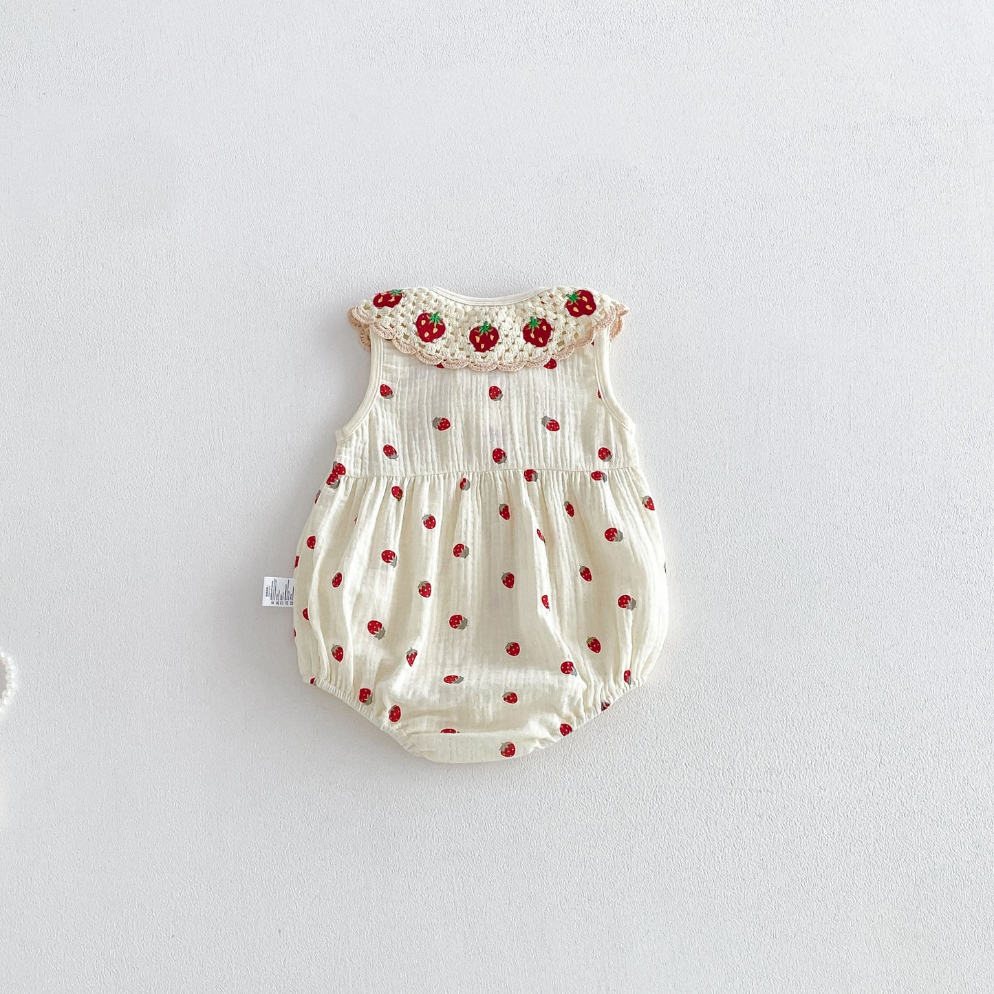 Arrival Summer Baby Kids Girls Sleeveless Fruits Pattern Bodysuit