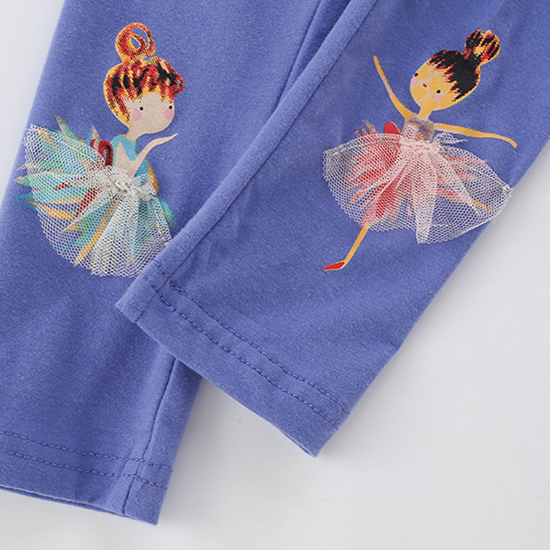 Autumn Arrival Baby Kids Girls Animals Cartoon Pattern Pants, MyKids-USA®, Trousers, MyKids-USA -  -  -  -  -  -  - 