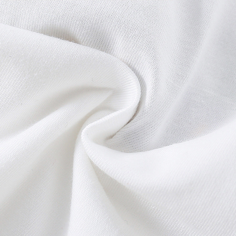 Summer Girls’ Butterfly and Flowers Pattern Decorated T-shirt in European and American Style, MyKids-USA®, Baby & Toddler Tops, MyKids-USA -  -  -  -  -  -  - 