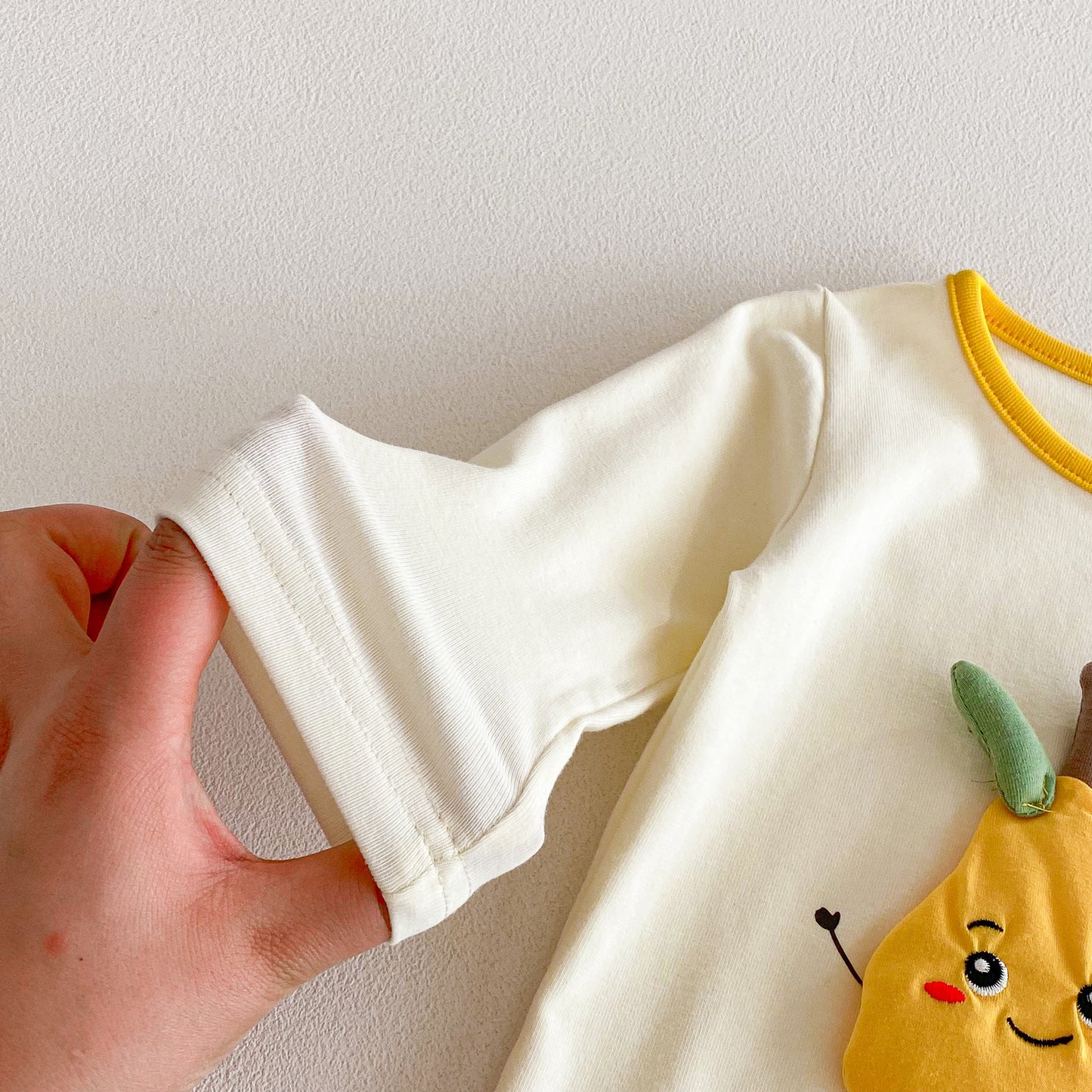 Spring Arrival Baby Unisex Long Sleeves Cartoon Pattern Bodysuit