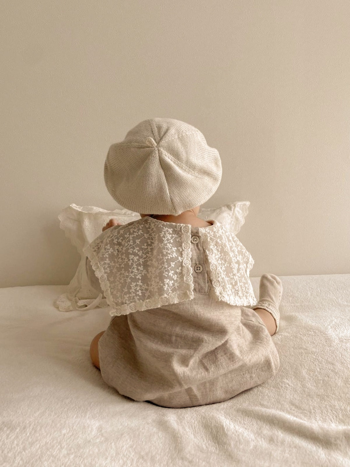 MyKids-USA® Autumn Long Sleeve Lace Collar Baby Kids Girls Princess Bodysuit