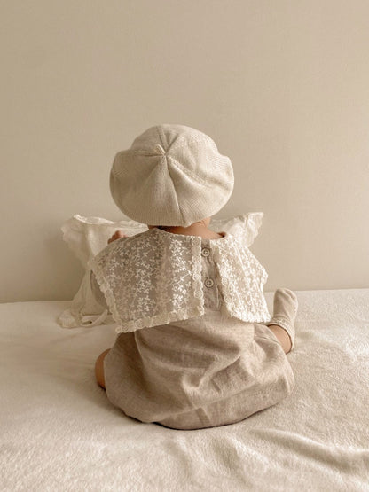 MyKids-USA® Autumn Long Sleeve Lace Collar Baby Kids Girls Princess Bodysuit