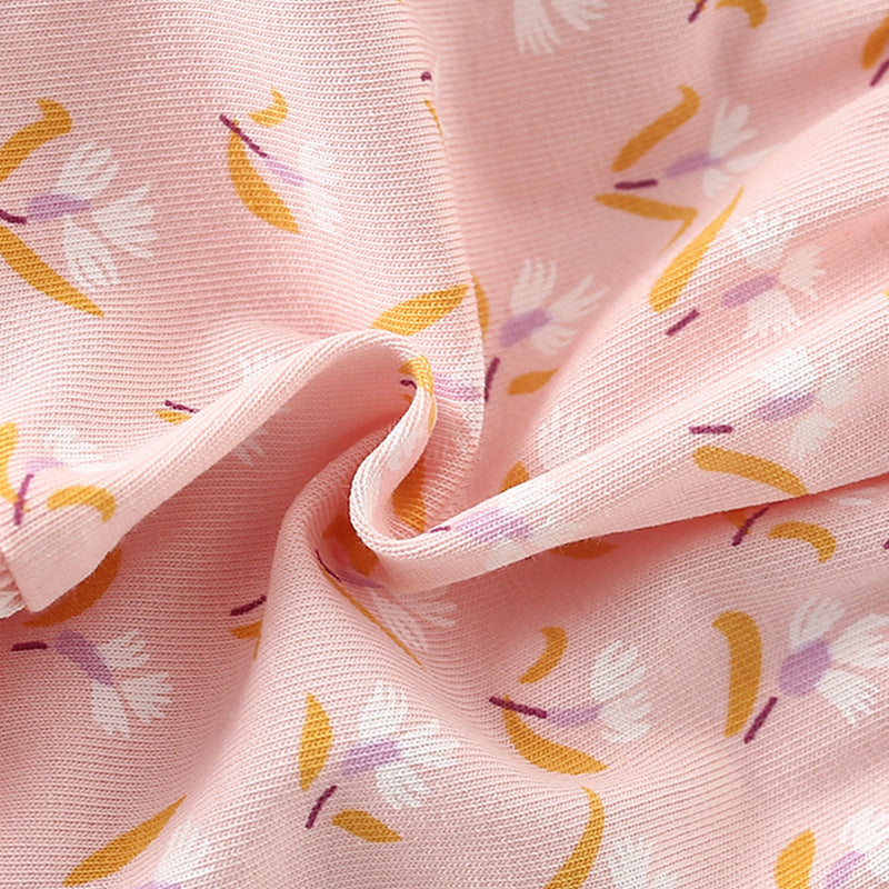 Summer Arrival Cartoon Animals and Floral Pattern Fly Sleevels Dress for Stylish Girls, MyKids-USA®, Baby & Toddler Dresses, MyKids-USA -  -  -  -  -  -  - 