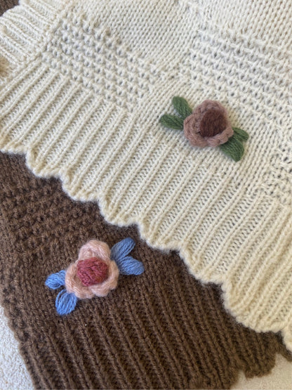 MyKids-USA® Arrival Spring and Autumn Baby Kids Girls Handmade Crochet Knit Cardigan