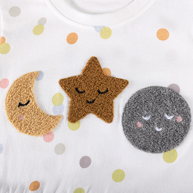 Autumn and Spring Arrival Cartoon and Polka Dots Pattern Tulle Patchwork Long Sleeves Dress for Stylish Girls, MyKids-USA®, Baby & Toddler Dresses, MyKids-USA -  -  -  -  -  -  - 