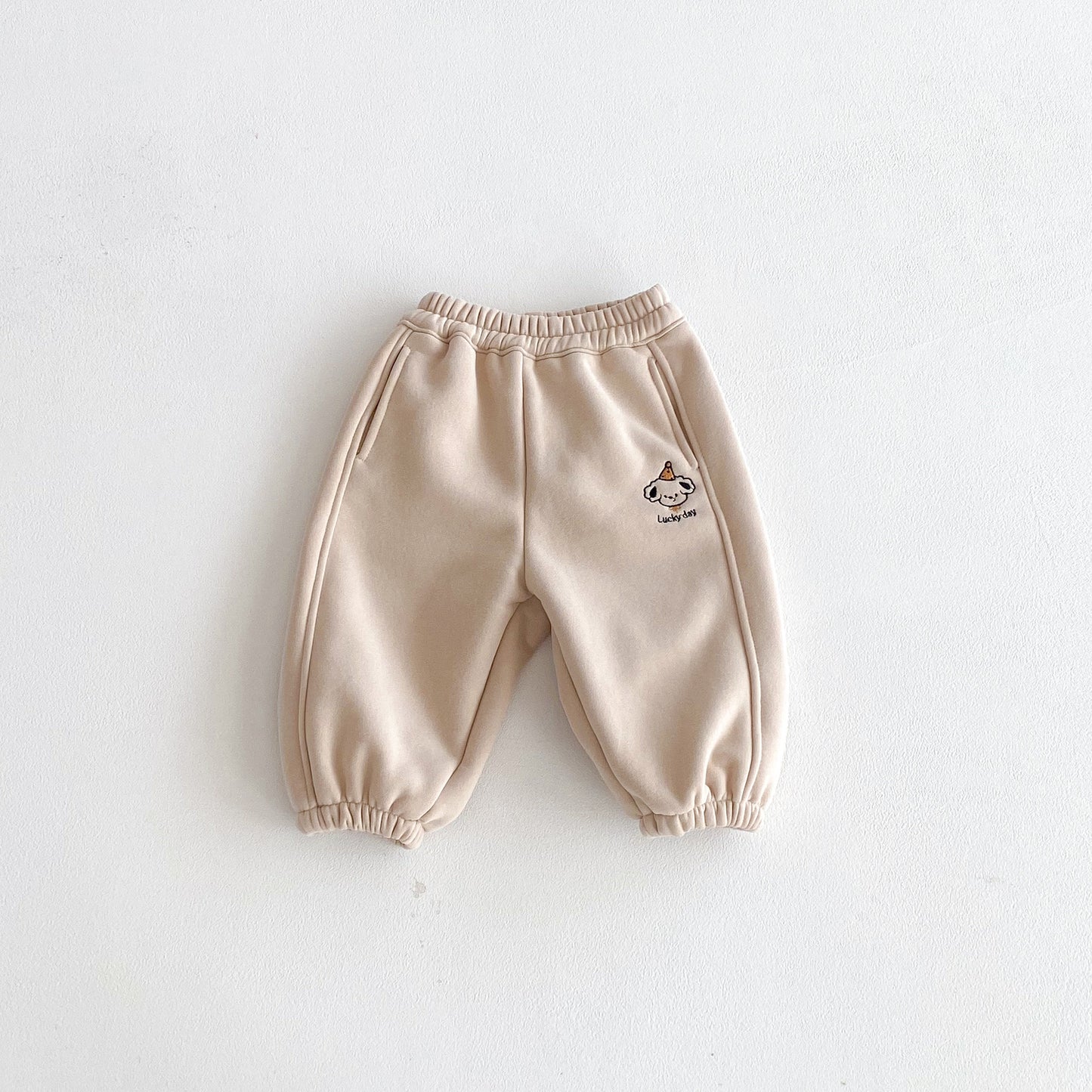 Autumn and Winter Arrival Casual American Style Cartoon Pattern Warm Pants, MyKids-USA®, Trousers, MyKids-USA - Size/Age - 73 (6-9M) - Color - Khaki -  -  - TR2511082336-C