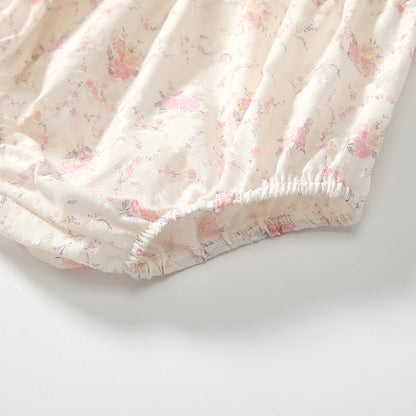 Summer Baby Kids Floral Pattern Sleeveless Top Dress and Bloomers Clothing Set for Girls, MyKids-USA®, Baby & Toddler Dresses, MyKids-USA -  -  -  -  -  -  - 