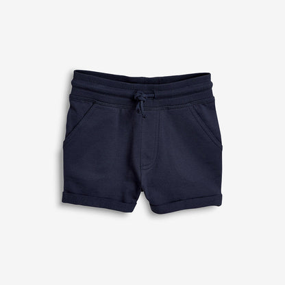 Baby Boys Solid Color Soft Cotton Sport Style Shorts