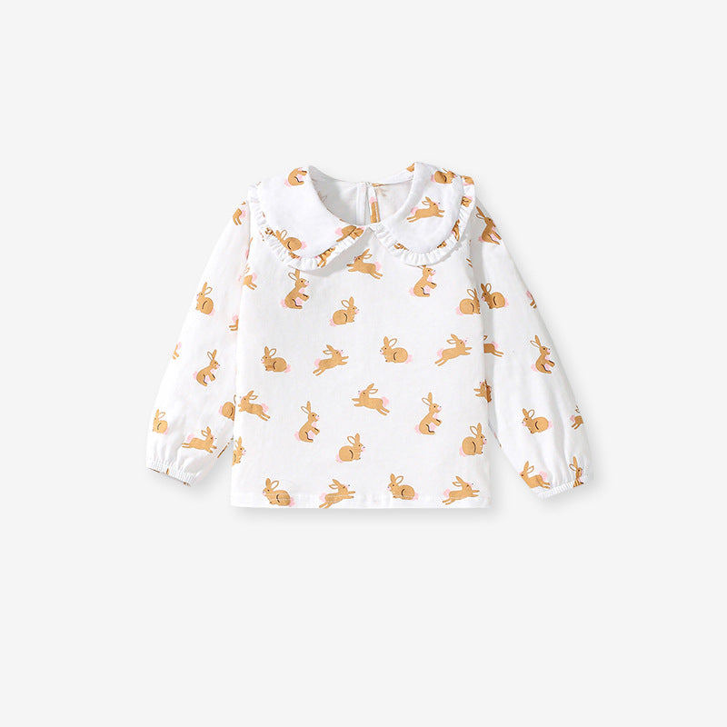 Arrival Spring And Autumn Girls Casual Rabbits Pattern Long Sleeves Top T-Shirt And Pants Clothing Set, MyKids-USA®, Baby & Toddler Outfits, MyKids-USA -  -  -  -  -  -  - 