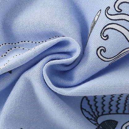 Summer Baby Kids Mermaid and Marine Animals Pattern T-shirt and Shorts Clothing Set for Girls, MyKids-USA®, Baby & Toddler Outfits, MyKids-USA -  -  -  -  -  -  - 