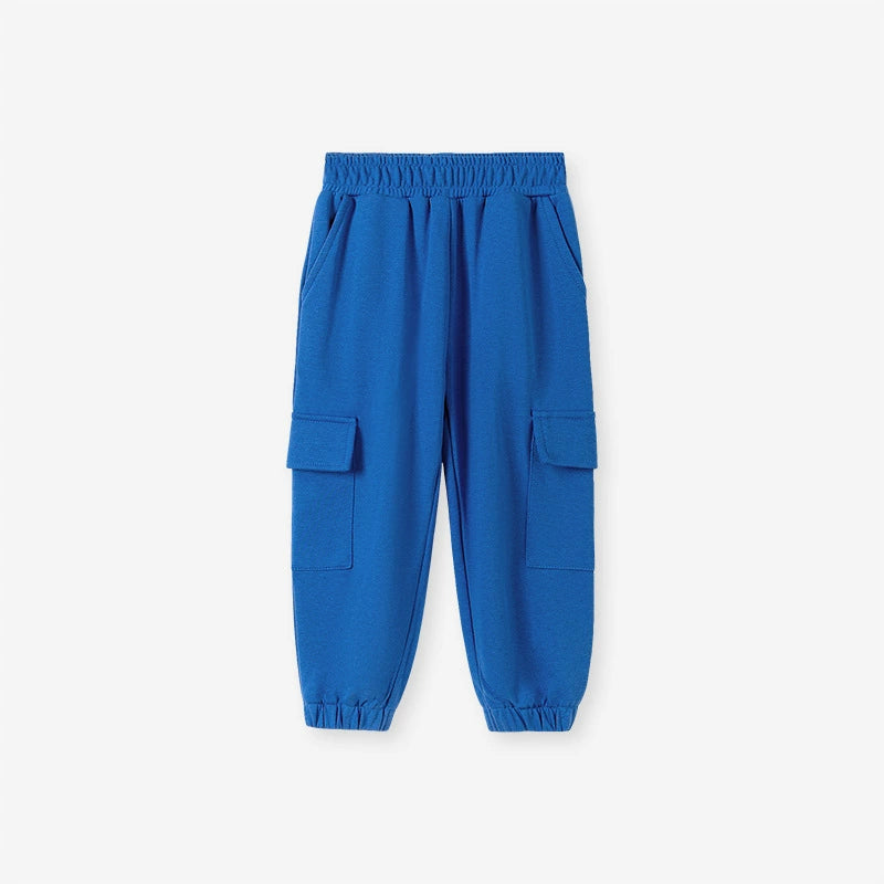 Autumn Arrival All-match Loose-fit Casual Wide-leg Pants, MyKids-USA®, Trousers, MyKids-USA - Size/Age - 90 (12-24M) - Color - Blue -  -  - TR2507202323-B