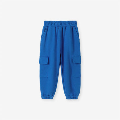 Autumn Arrival All-match Loose-fit Casual Wide-leg Pants, MyKids-USA®, Trousers, MyKids-USA - Size/Age - 90 (12-24M) - Color - Blue -  -  - TR2507202323-B