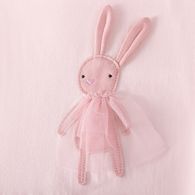 Summer Hot Selling Baby Kids Girls Short Sleeves Rabbits Pattern T-shirt and Floral Pants Clothing Set, MyKids-USA®, Baby & Toddler Outfits, MyKids-USA -  -  -  -  -  -  - .