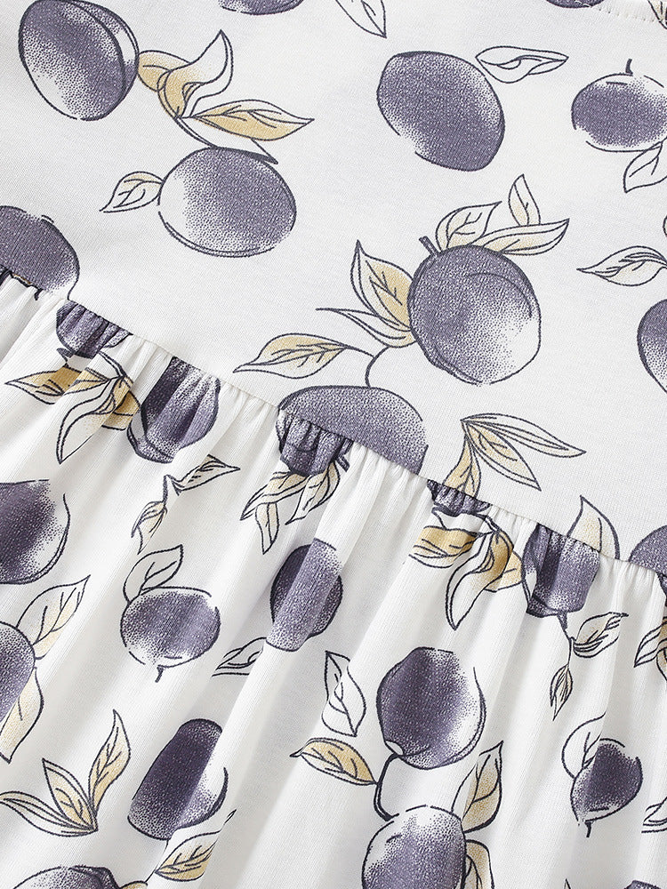 Summer Baby Kids Girls Short Sleeves Fruits Pattern Dress, MyKids-USA®, Baby & Children's Dresses, MyKids-USA -  -  -  -  -  -  - .