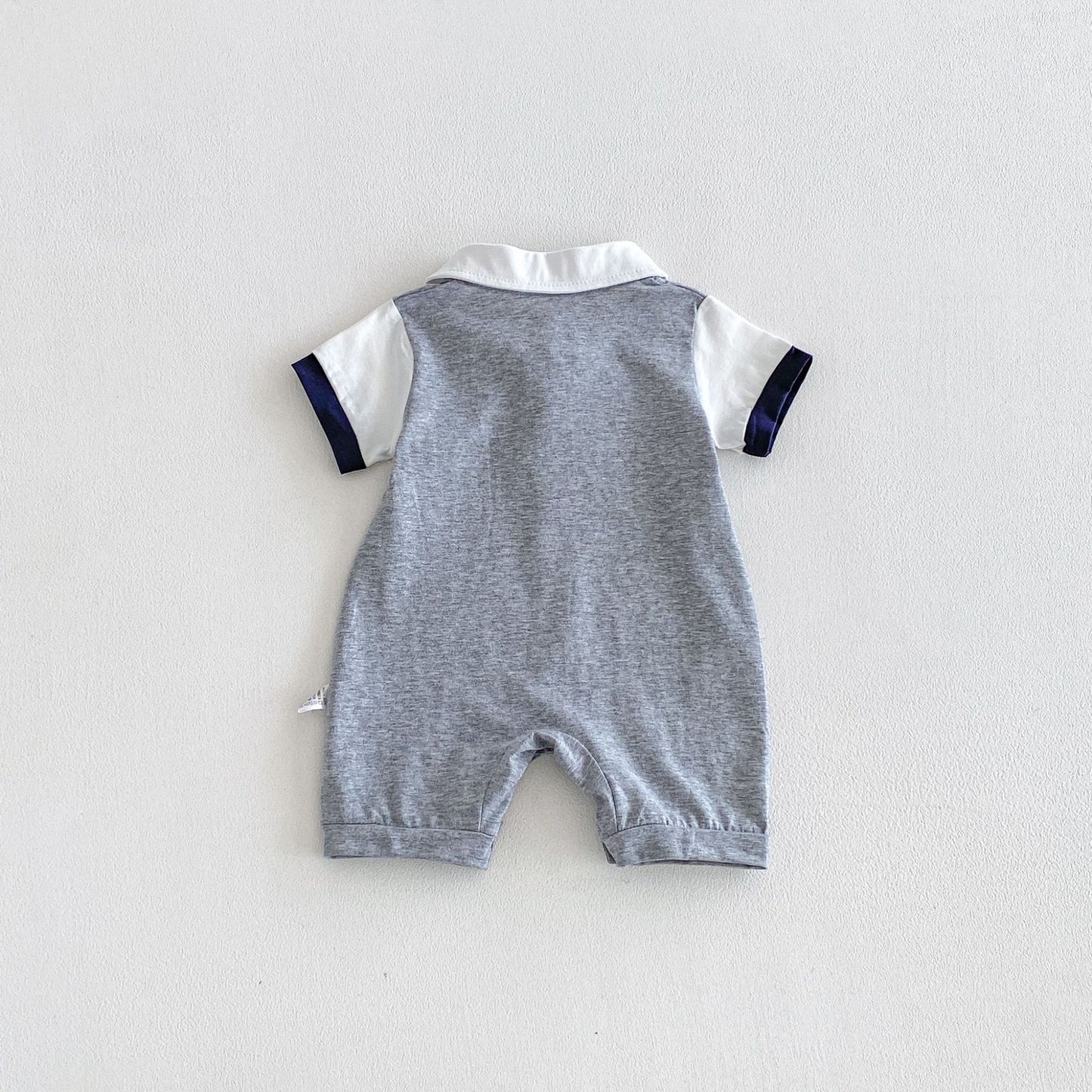 Summer Arrival Baby Boys Short Sleeves Polo Design Preppy Rompers Bodysuits, MyKids-USA®, Baby & Children's One-Pieces, MyKids-USA -  -  -  -  -  -  - .
