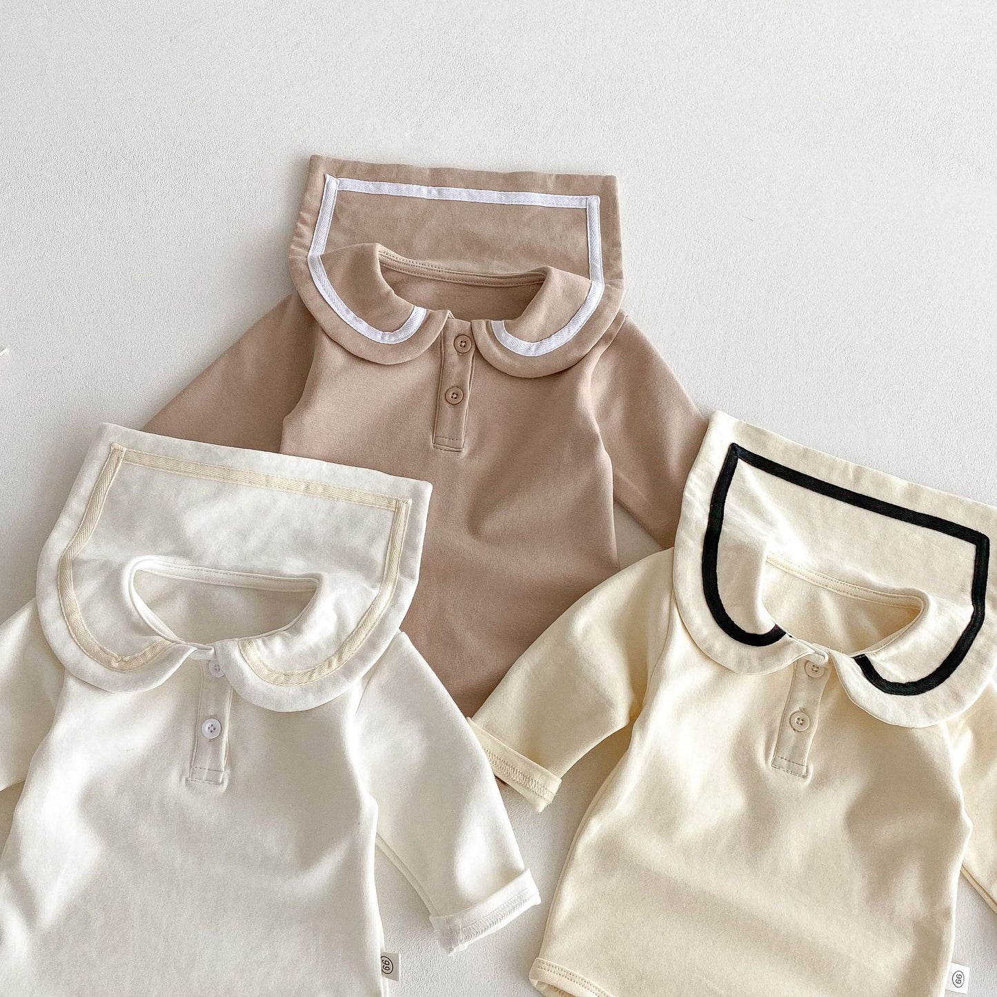 Autumn Arrival Baby Unisex Long Sleeves Preppy Onesies, MyKids-USA®, Baby One-Pieces, MyKids-USA -  -  -  -  -  -  - 