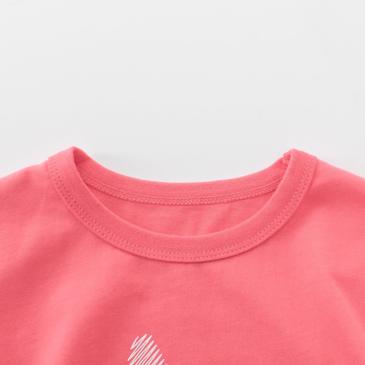 Summer Girls’ Rabbit and Letters Pattern T-shirt in European and American Style, MyKids-USA®, T-Shirts, MyKids-USA -  -  -  -  -  -  - .