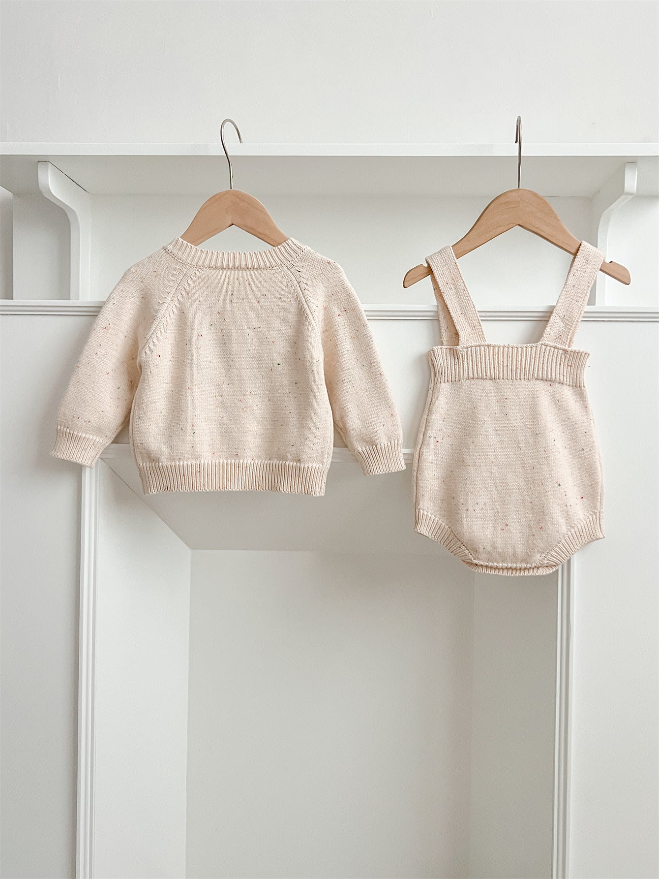 Arrival Autumn Baby Long Sleeves Solid Color Knitted Cardigan and Sleeveless Strap Bodysuits – Clothing Set, MyKids-USA®, Baby & Toddler Outfits, MyKids-USA -  -  -  -  -  -  - 